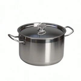 Кастрюля  7,0л с крышкой нерж.