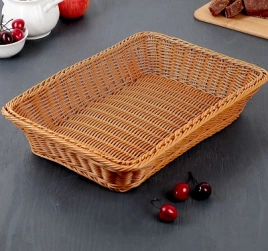 Корзина для выкладки 40х30х8см коричневая
